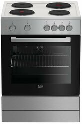 Электрическая плита Beko FSE66000GS, 60 см, серебристый