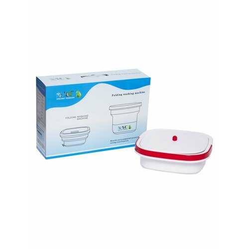 Стиральная машина портативная силиконовая складная 45 литра без отжима 6030₽