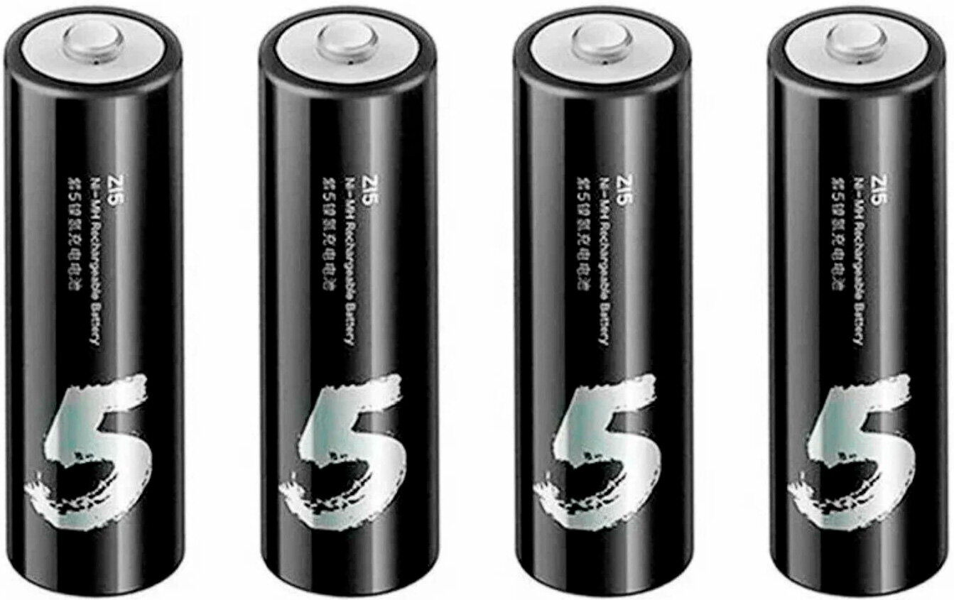 Аккумулятор Zmi Ni-MH типа AA 1800 mAh черный АА512