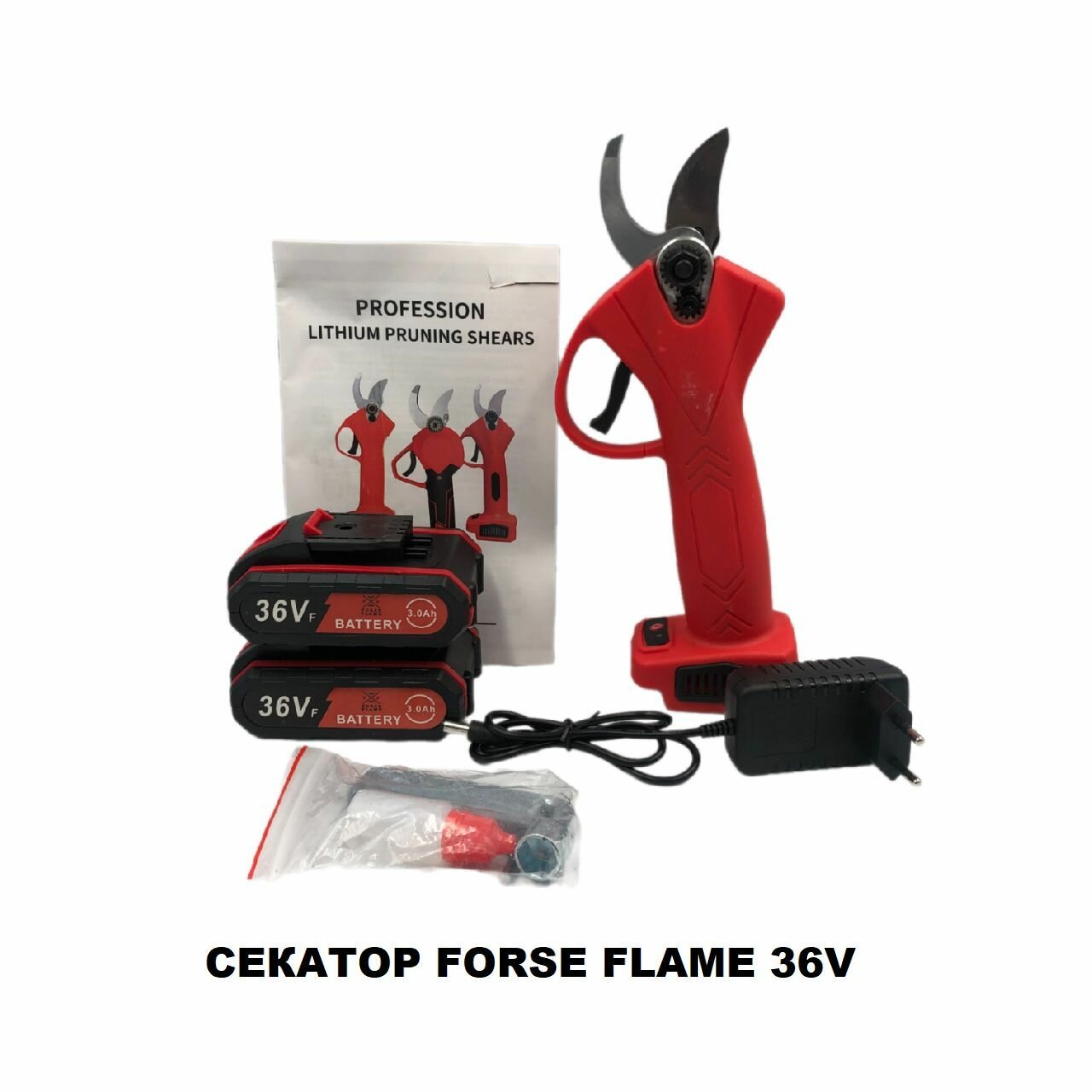 Секатор садовый FORSE FLAME 36V — фото 1