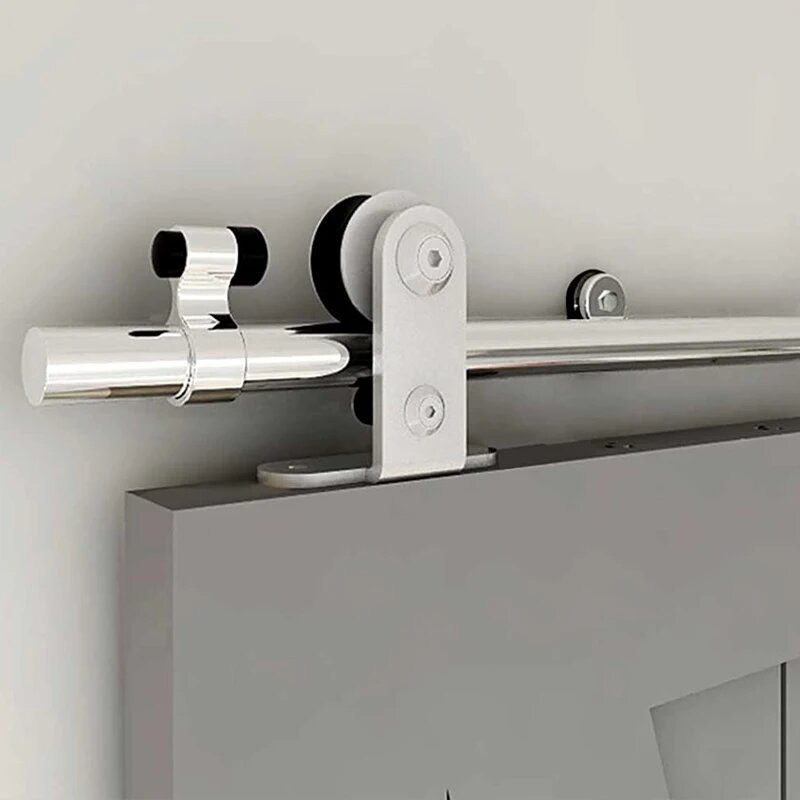 CCJH 4-66 направляющая для раздвижной двери комплект оборудования для двери кабины дорожка для шкафа аксессуары из нержавеющей стали подходит для одиночных T 6FT