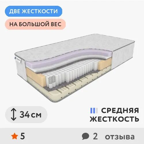 Матрас DreamLine Sky-high Middle/Soft S1000 160x200