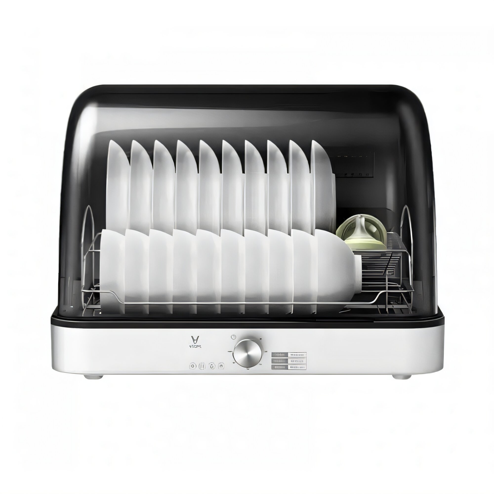 Сушилка для посуды Xiaomi Viomi Yunmi ZTP55A-1, белая, 2 яруса, с поддоном, для установки на стол, 1600 г
