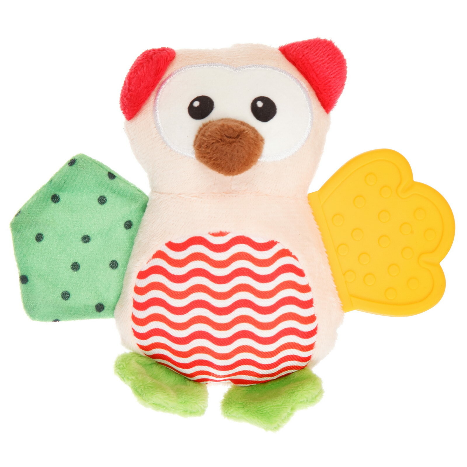 Игрушки Игрушка для собак мягкая ZooZooZoo "Сова Вайзи", 13 см