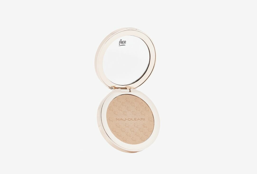 Бронзер для лица с эффектом естественного загара NAJ OLEARI Fancy Sun 9.5 г 04 iridescent honey