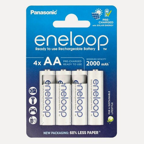 Изображение товара Аккумуляторы Eneloop AA (BK-3MCCE/4BE), 4 шт