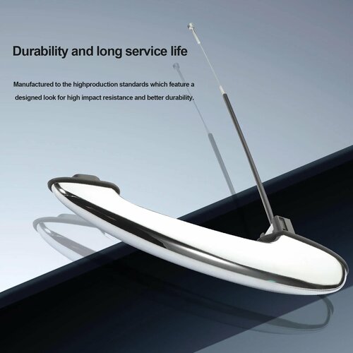 Передняя правая пассажирская боковая хромированная внешняя дверная ручка с кабелем для BMW mini R50 R53 R55 R56 R58 Cooper One JCW 51217198472 1991₽