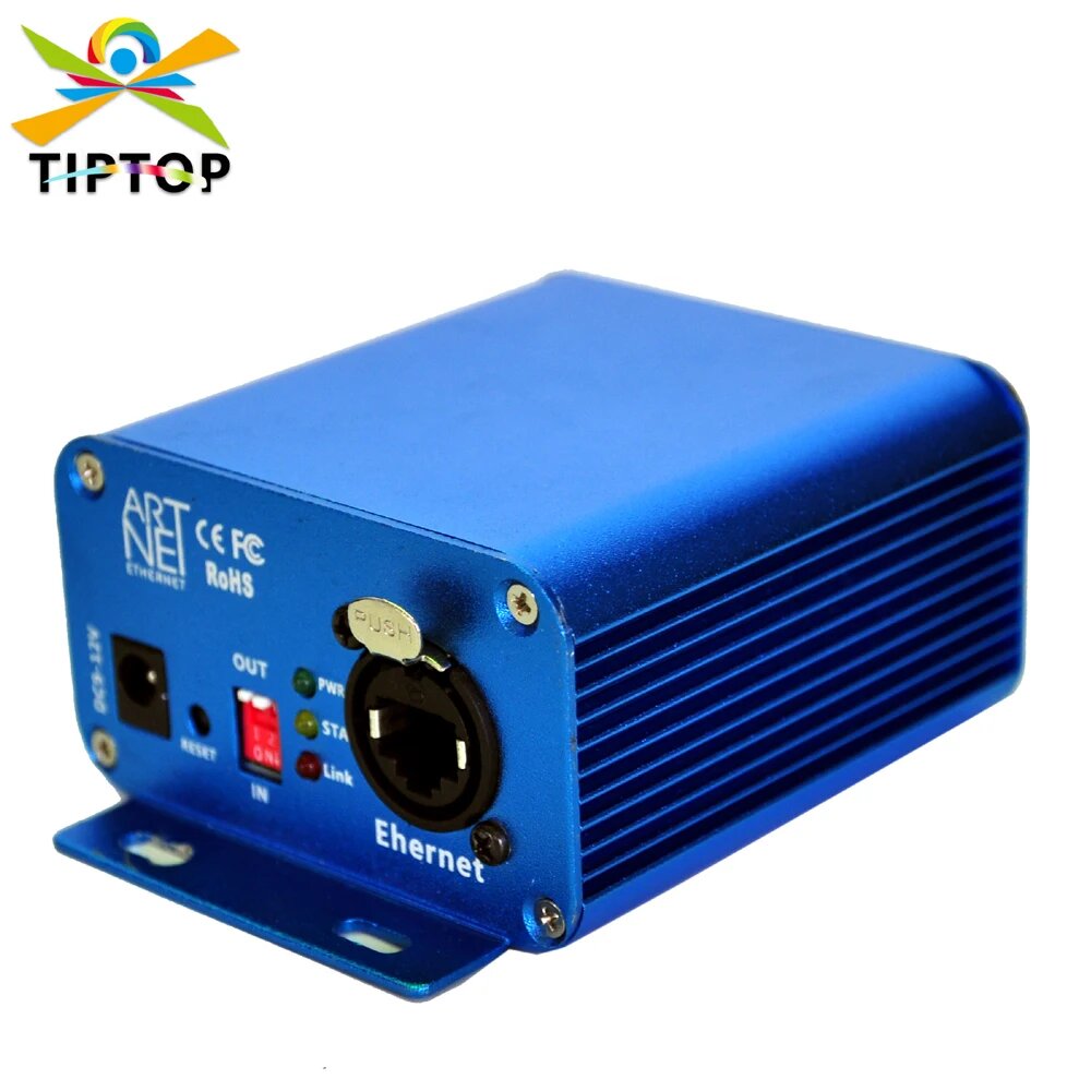 GIGERTOP TIPTOP EL ArtNet 1024 Преобразователь ArtNet в DMX, 1 unit