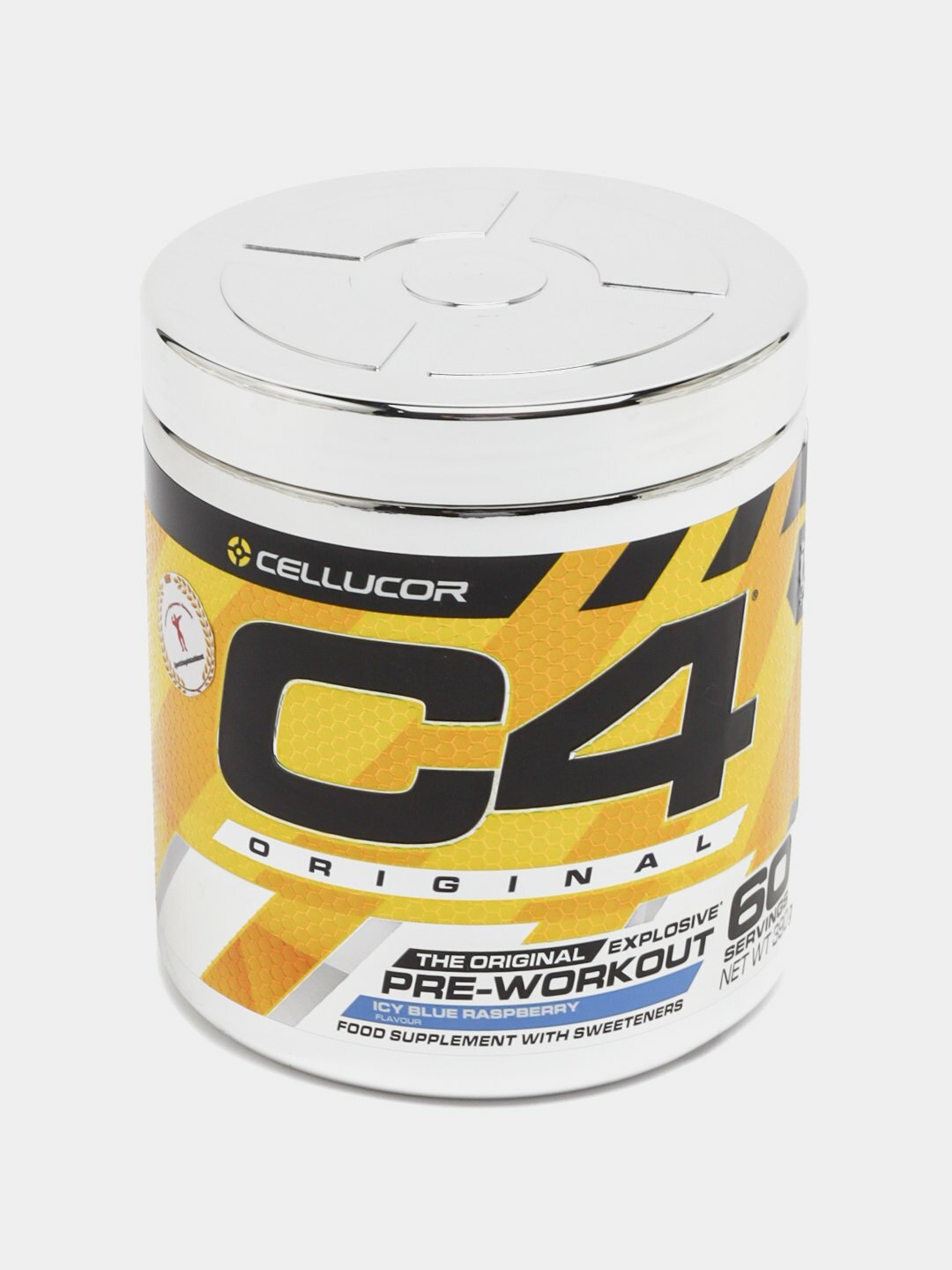 Предтренировочный комплекс от Cellucor, pre-workout C4, энергетик на 60 порций, яблоко