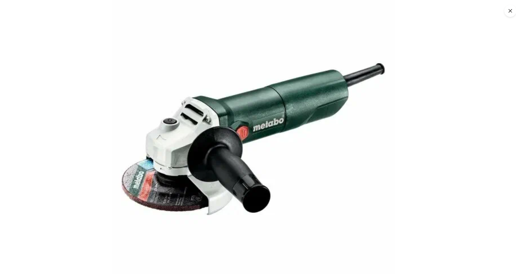 Угловая шлифмашина Metabo W650-125 (603602010), 650Вт, 11000об/мин, 22мм, зеленая