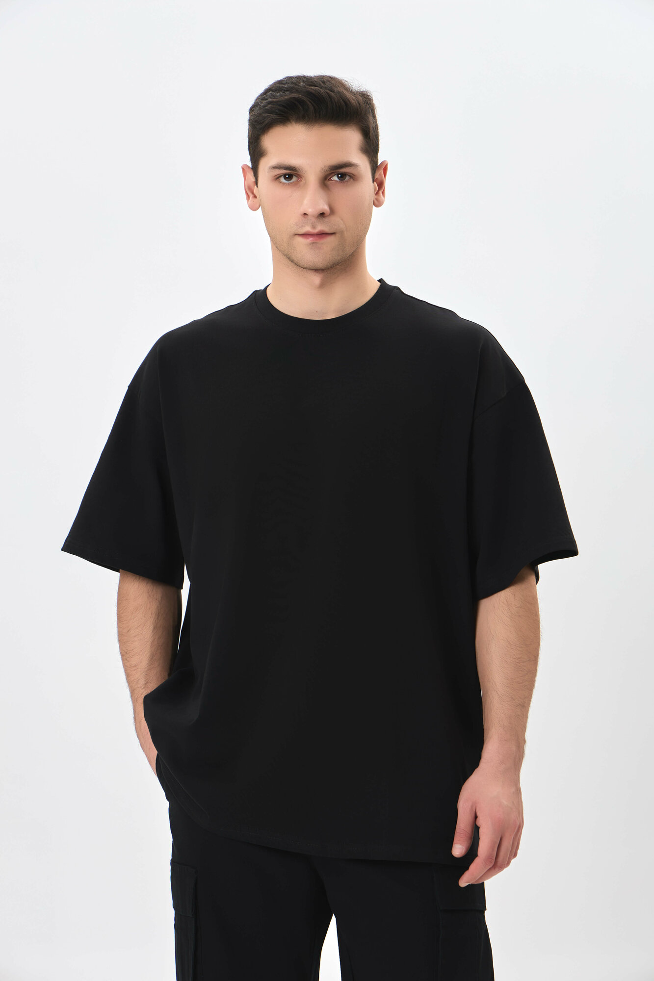 Футболка спортивная TERRA PRO, размер L, black — фото 1