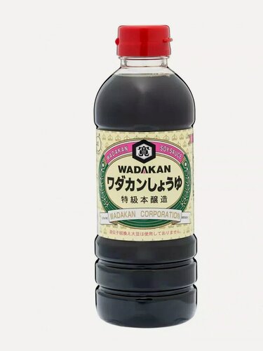 Изображение товара Соевый соус истинного брожения Вадакан Wadakan 500 мл, Япония