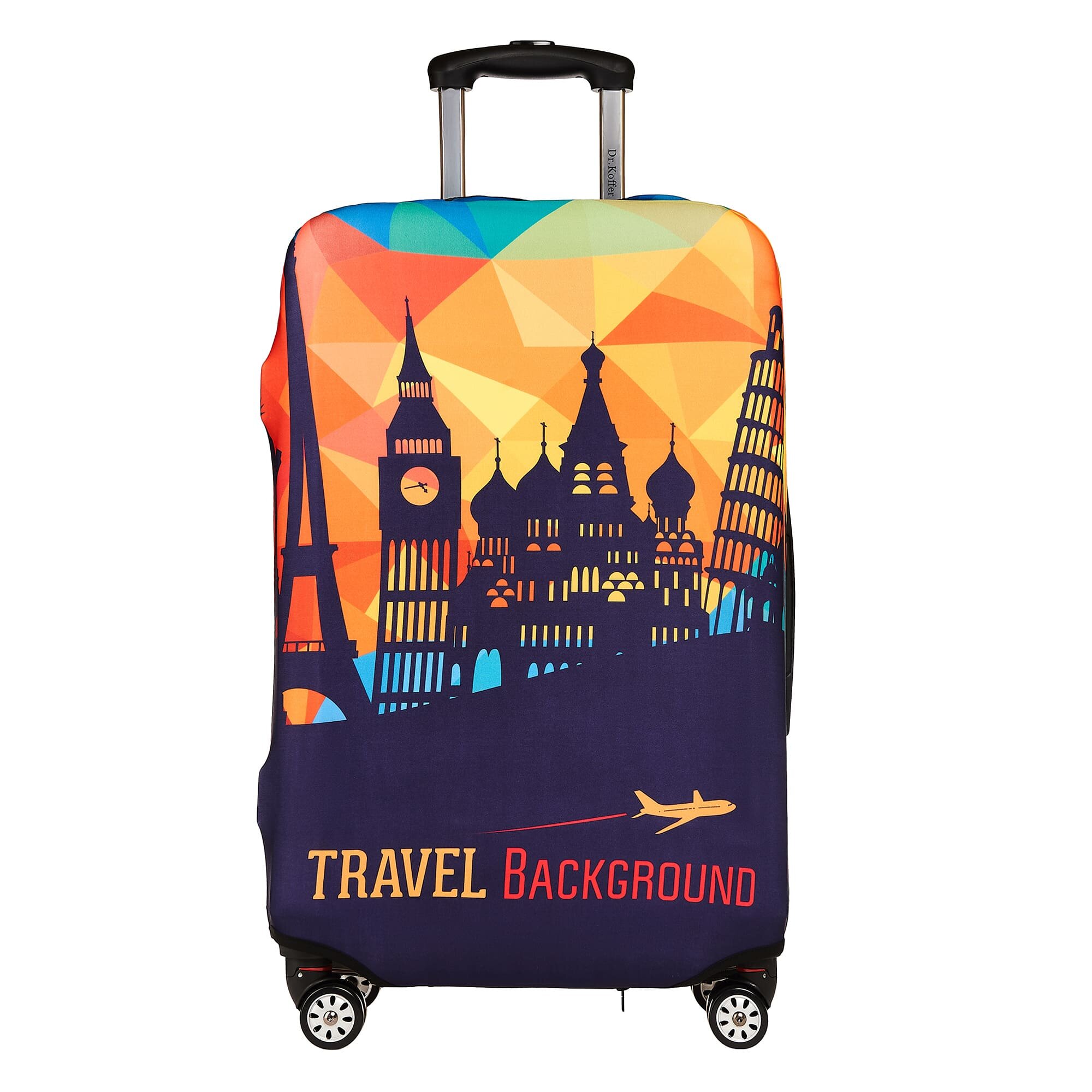 Чехол для чемодана Dr.Koffer, синий