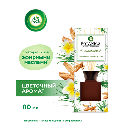 фото Ароматический диффузор air wick botanica приморский кипарис и терпкий ветивер, 80 мл