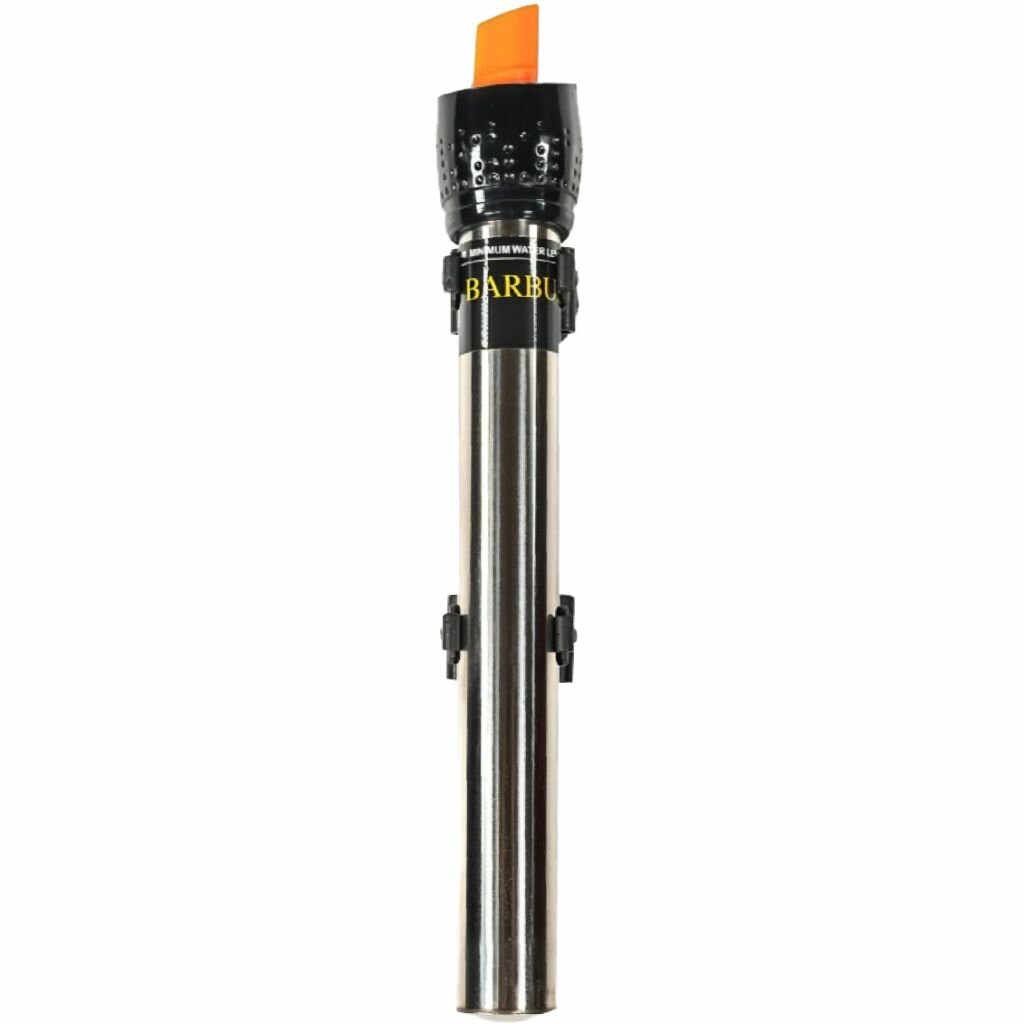 Металлический нагреватель для аквариума с терморегулятором Barbus Heater 011 200w