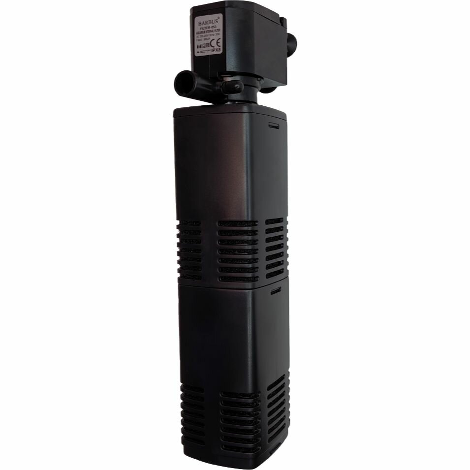 Аквариумный фильтр внутренний Barbus Filter 053 черный 880 л/ч 20 Вт