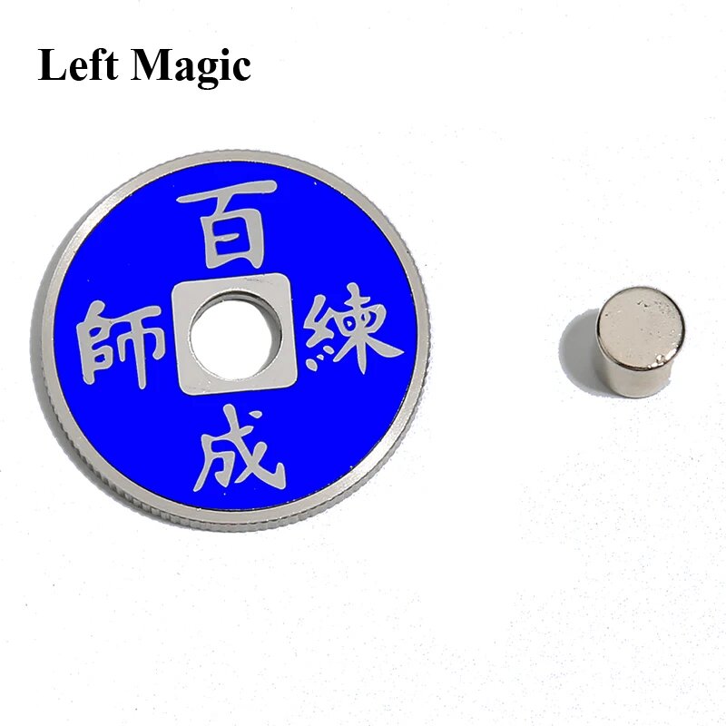 Волшебная цветная монета Left Magic, Унисекс