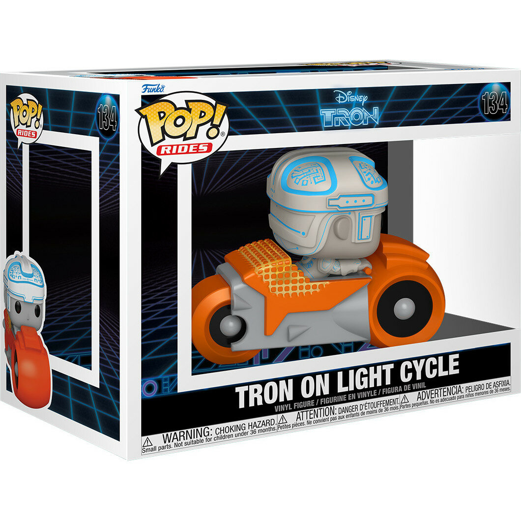 Фигурка Funko POP! Rides Tron (1982) Tron on Light Cycle 80206 — фото 1