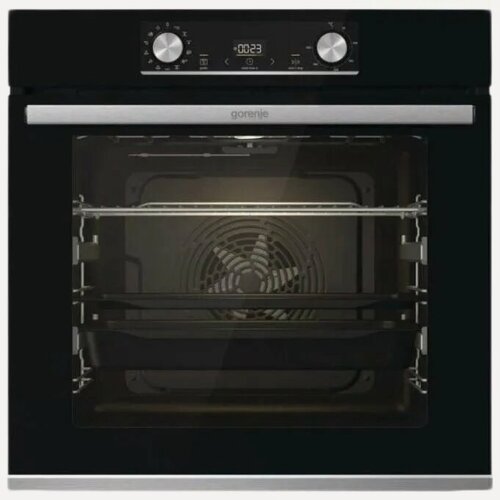 Изображение товара Духовой шкаф Gorenje BOSX6737E09BG, электрический, 59,5см, чёрный
