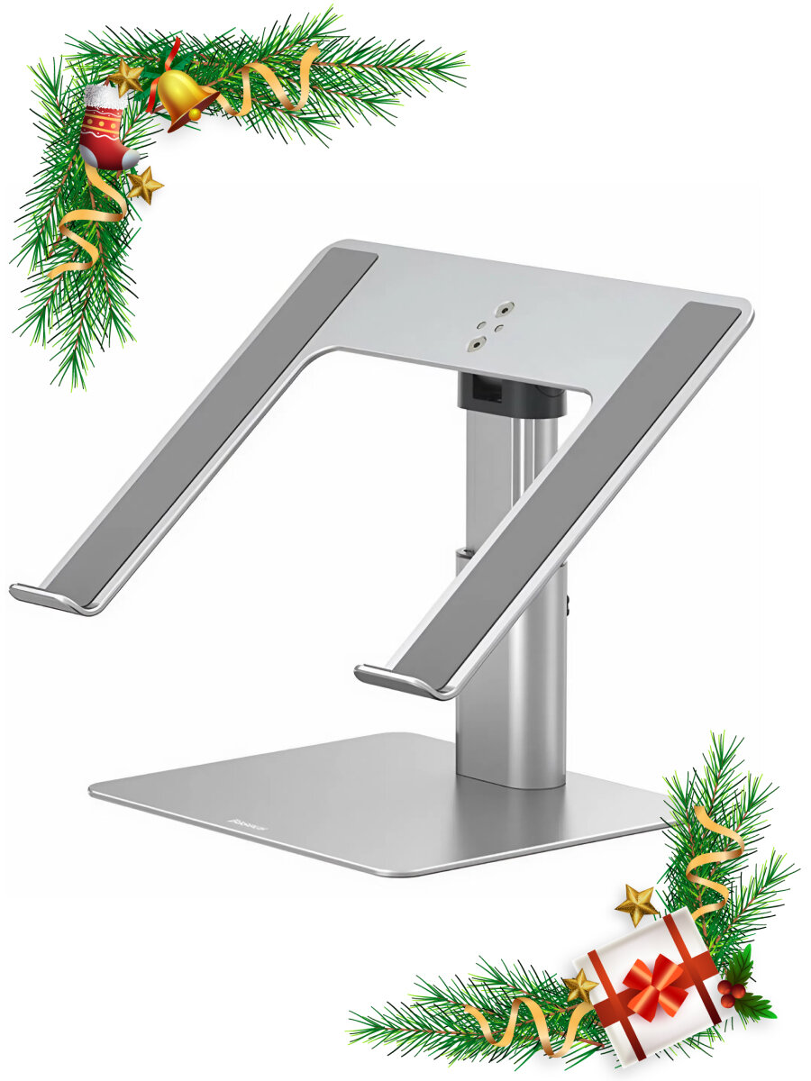 Подставка для ноутбука Baseus Metal Adjustable Laptop Stand Silver (LUJS000012)