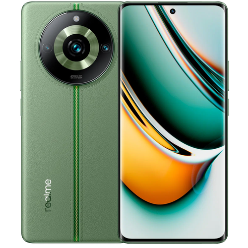 Смартфон realme 11 Pro+ 12/1 ТБ CN, Dual nano SIM, зеленый