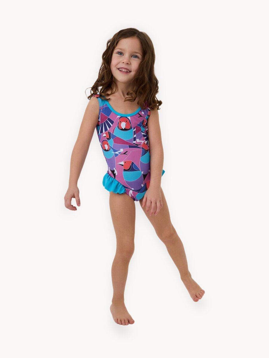 Купальник Lassie Korfu, размер 074, голубой,