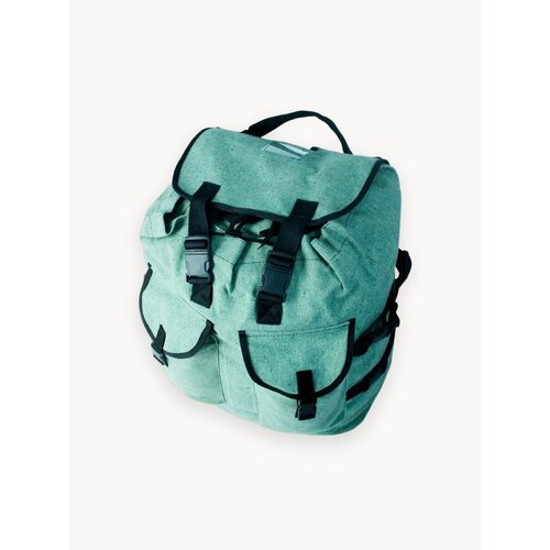 Туристический брезентовый рюкзак 40 литров / для рыбалки / для охоты / для отдыха на природе