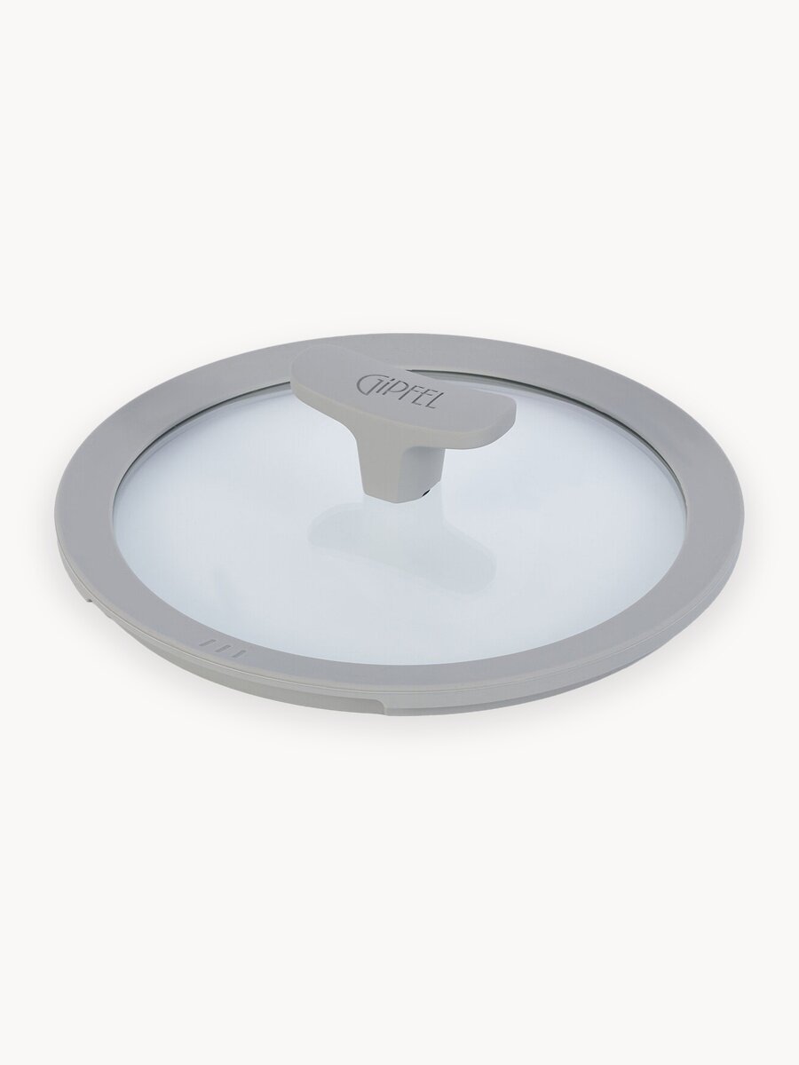 Крышка стеклянная Gipfel Taggia 52280 20 см серый/прозрачный
