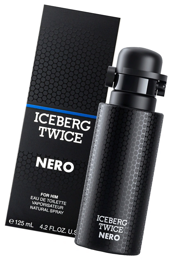 Iceberg Twice Nero туалетная вода 75 мл мужская - Айсберг Твайс Неро парфюм для мужчин