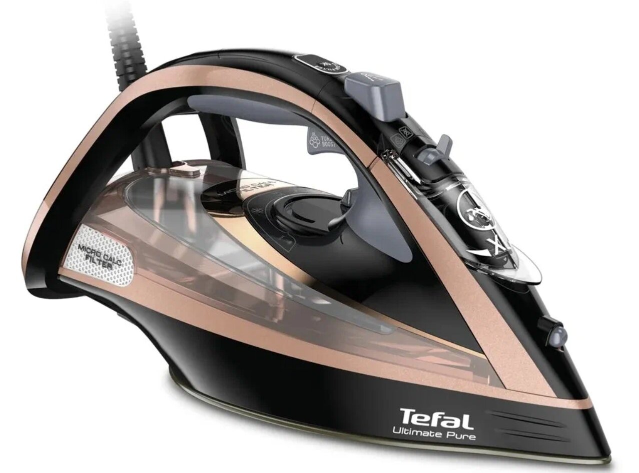 Утюг Tefal FV9845 Ultimate Pure, персиковый