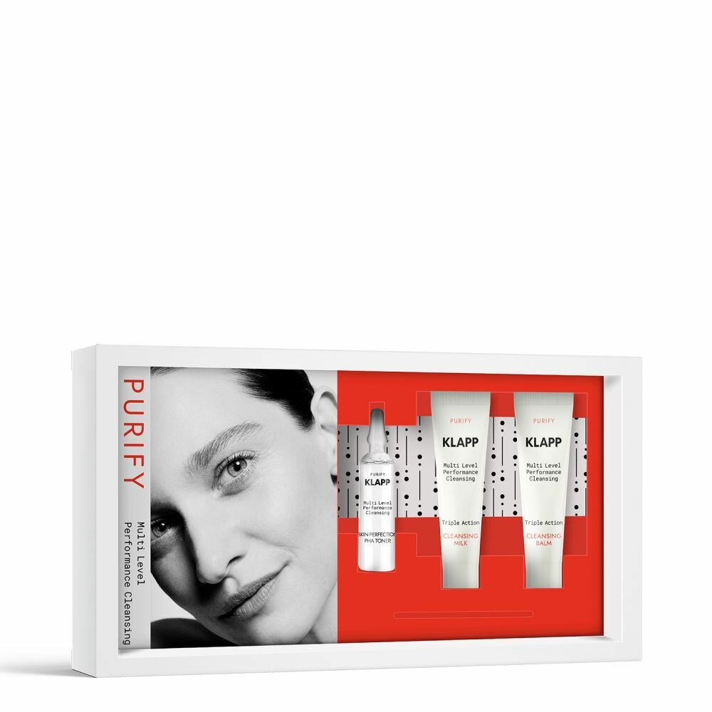 Klapp Тестовый набор/CORE Purify Multi Level Performance Cleansing, 3х5 мл