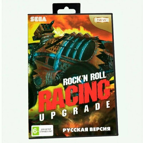 Картридж Rock n roll racing upgrade Для приставки Sega Genesis Sega Mega Drive 16 bit MD