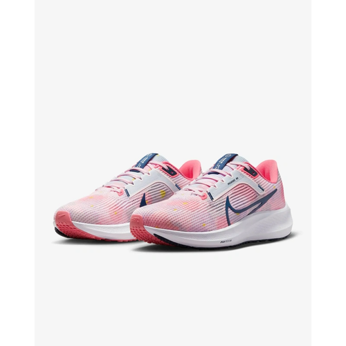 фото Кроссовки nike air zoom pegasus 40, размер 37.5 eu, розовый, черный