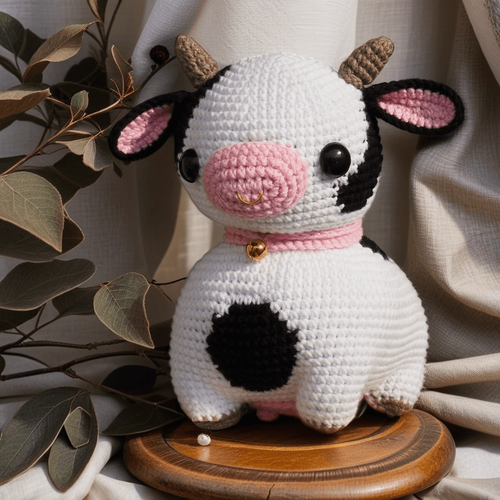 Набор для вязания crochet internet Корова