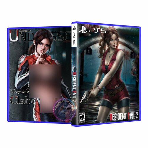 Эксклюзивная обложка PS5 для Resident evil 2 №6 эксклюзивная обложка ps5 для resident evil 3 10