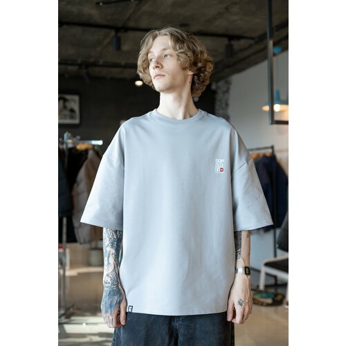 фото Футболка бордшоп#1, размер xl, серый