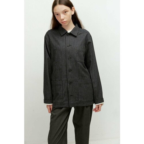 фото Рубашка уста к устам, размер 44, черный