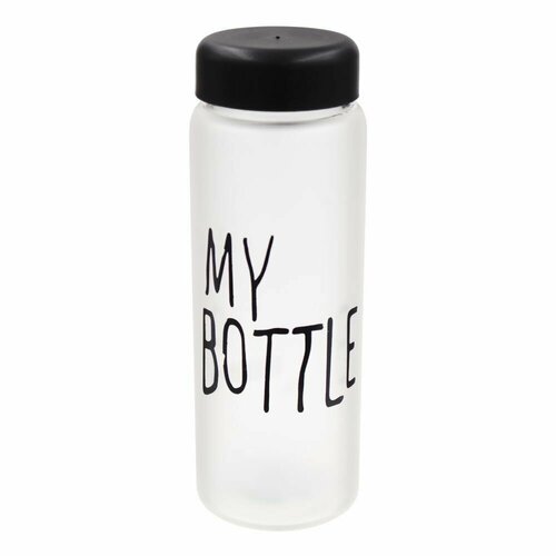 Бутылка my bottle объем 0,5 черный