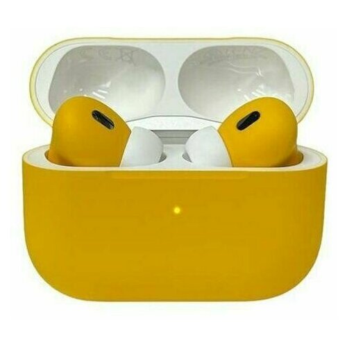 Беспроводные наушники Apple AirPods Pro 2 Color (USB-C), цвет Желтый (Yellow); Индивидуальное исполнение