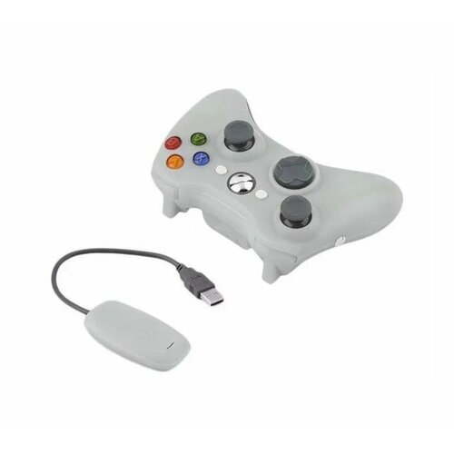 Беспроводной геймпад gamepad Premium для Xbox 360ПК с ресивером 24ГГц белый 149000₽