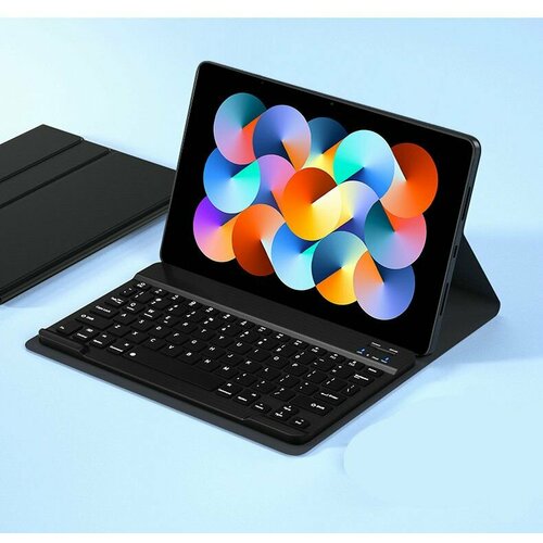 Чехол-клавиатура MyPads для Xiaomi Redmi Pad 10,61 дюйма 2022 10.6 крышка клавиатуры с магнитной съемной русской клавиатурой