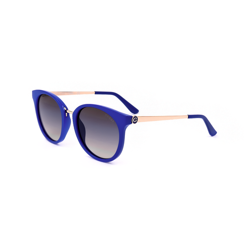 Солнцезащитные очки GUESS, синий солнцезащитные очки guess gu7850 52h