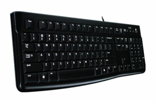 Клавиатура Logitech K120 OEM, черный, USB 920-002522