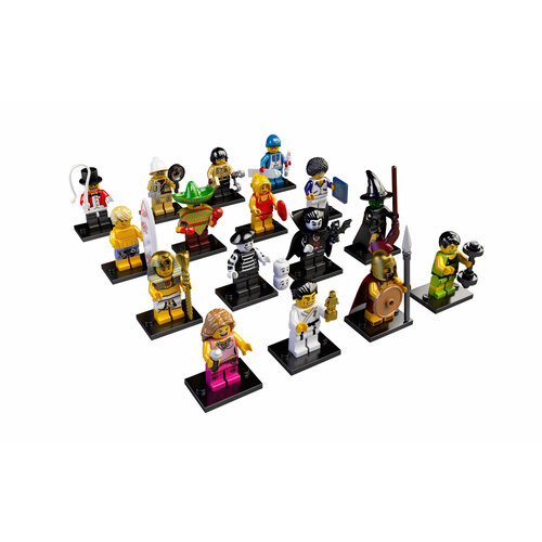 Конструктор LEGO Minifigures 8684 Серия 2 (полная коллекция из 16 минифигурок) минифигурки lego minifigures 8684 серия 2 полная коллекция