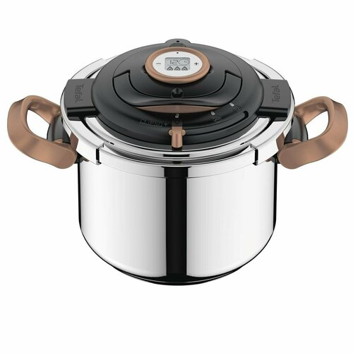 Мультиварка-скороварка Tefal Clipso+ Precision P4410770 мультиварка скороварка tefal home chef cy601832 черный 7211004337