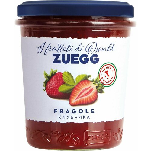 Конфитюр ZUEGG Клубника, экстра, 320 г - 3 шт.