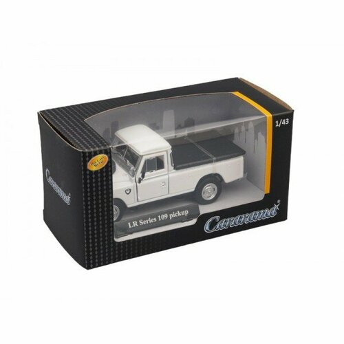 Машинка Cararama Land Rover Series 109 Pickup белый 1/43, арт.7863 новый датчик парковки 9g92 15k859 aa pdc обратный помощник для land rover