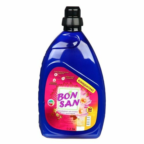 Кондиционер-концентрат для тканей Bonsan Нежное прикосновение 3 л