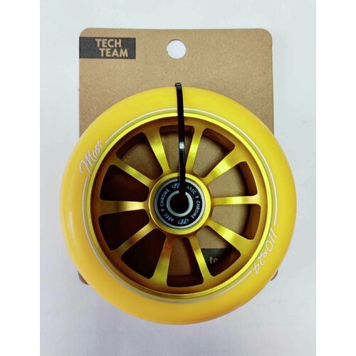 Колесо для самоката X-Treme 110*24мм, Moss, yellow