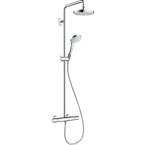 Душевая колонна Hansgrohe Croma Select S 180 2jet 27253400 душевая стойка hansgrohe croma select e 180 2jet showerpipe 27258400 белый хром 1600 мм